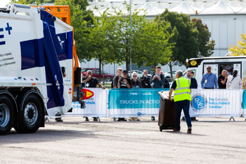 Waste trucker and waste management professional