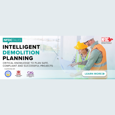 NFDC Talks Return for 2026 with Refreshed Seminar Programme on Intelligent Demolition Planning